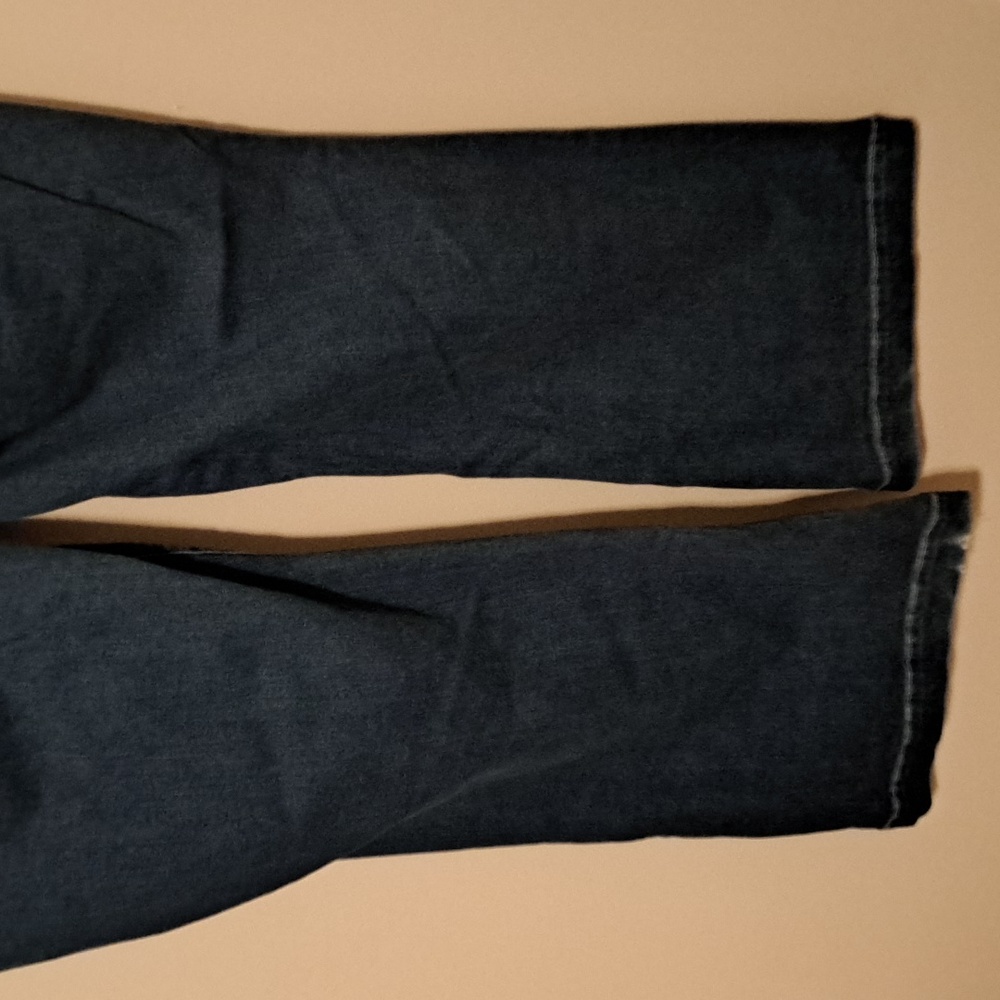 Torrid Dark Blue Distressed Jeans.  Size 24T. - Picture 8 of 9